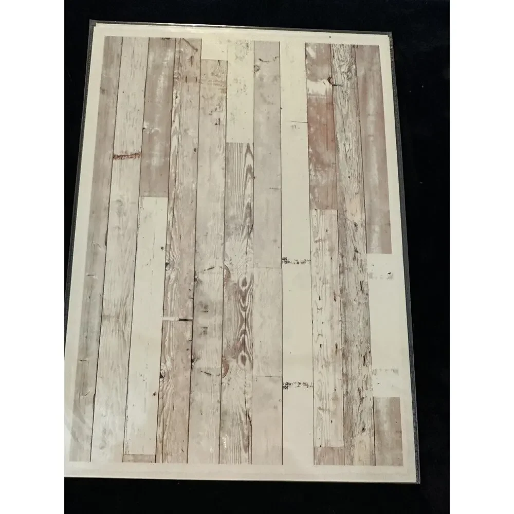 New Sealed Dress My Craft Transfer Me Wooden Background #3 Dip In Water Planks